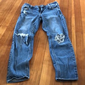 Old Navy Rockstar skinny jeans with rips
